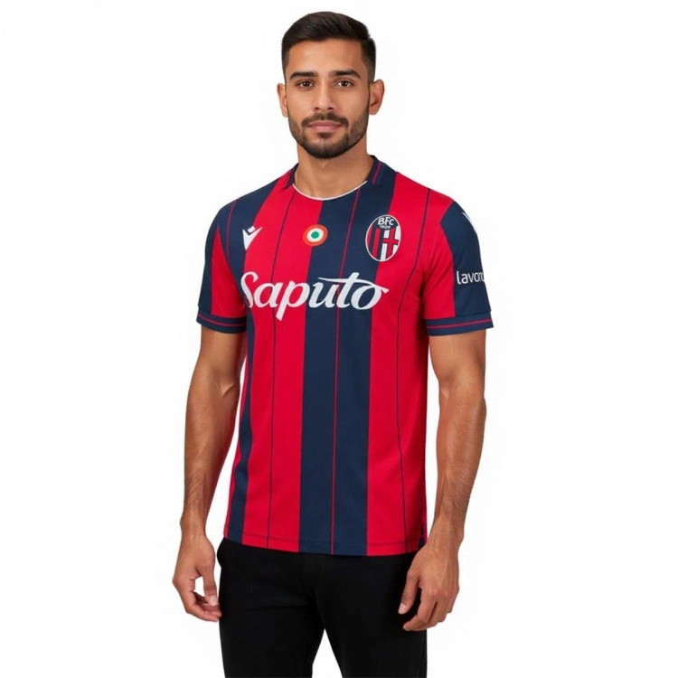 Camiseta Macron Bolonia Primera Equipación 2025-2026