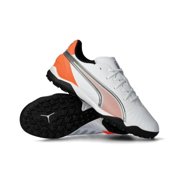 Bota Puma King Match Turf+Mid Niño