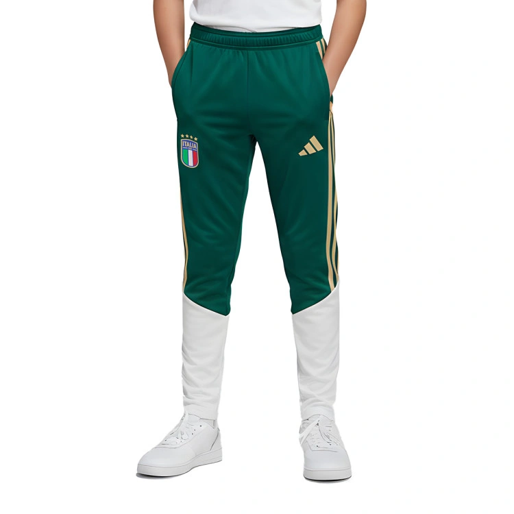 Pantalón largo adidas Italia Training Mundial 2026 Niño