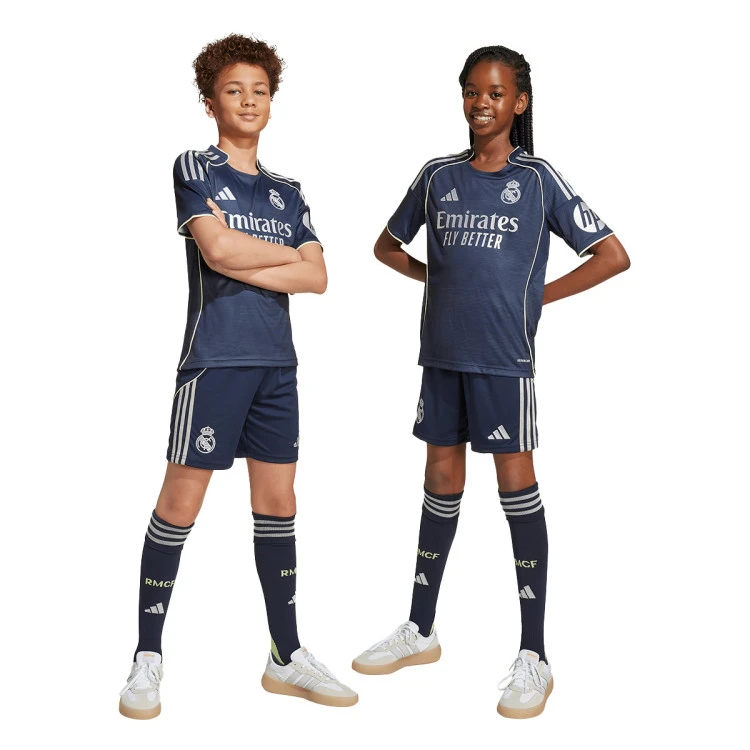 Conjunto adidas Real Madrid Segunda Equipación 2025-2026 Niño