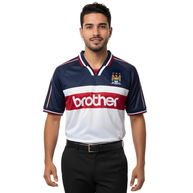 Camiseta Score Draw Manchester City 1998 Away