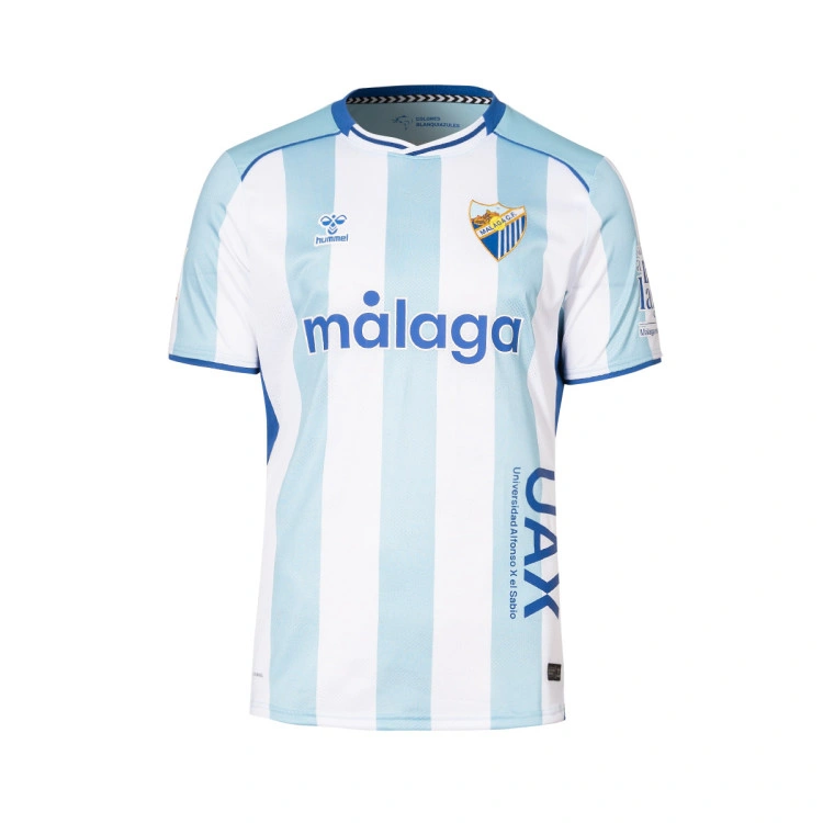 Camiseta Hummel Malaga Cf Primera Equipación 2025-2026