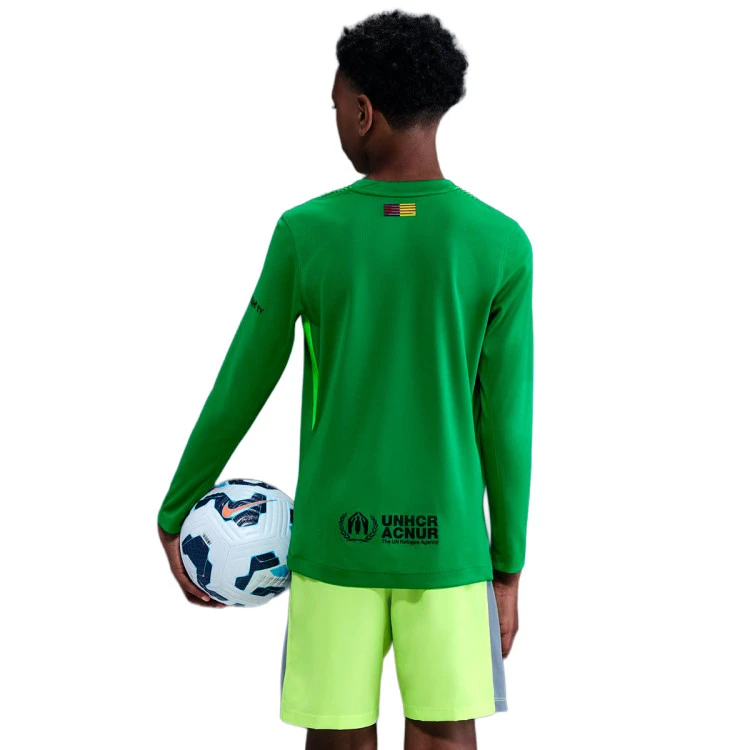 Camiseta Nike FC Barcelona Primera Equipación Portero M/L 2025-2026 Niño