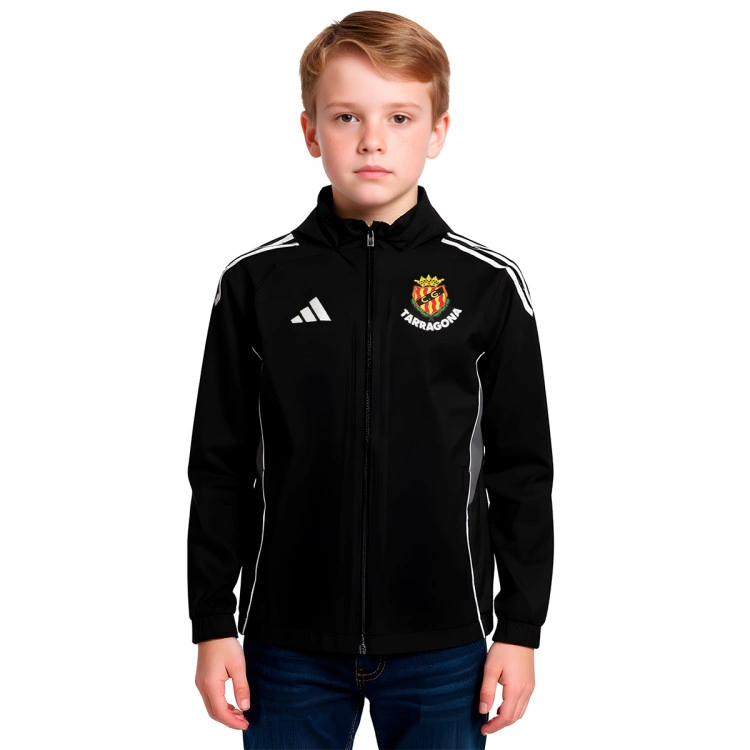 Chubasquero adidas Gimnàstic de Tarragona Training Técnicos 2025-2026 Niño