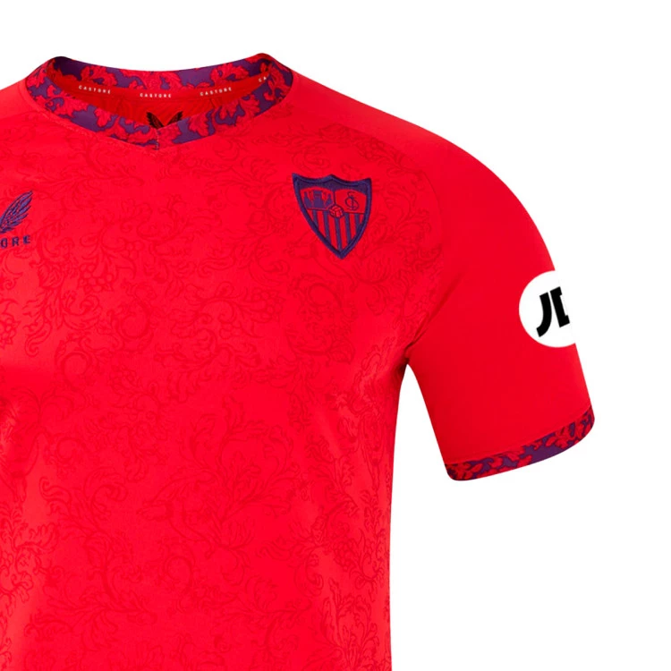 Camiseta Castore Sevilla FC Segunda Equipación 2024-2025 Niño
