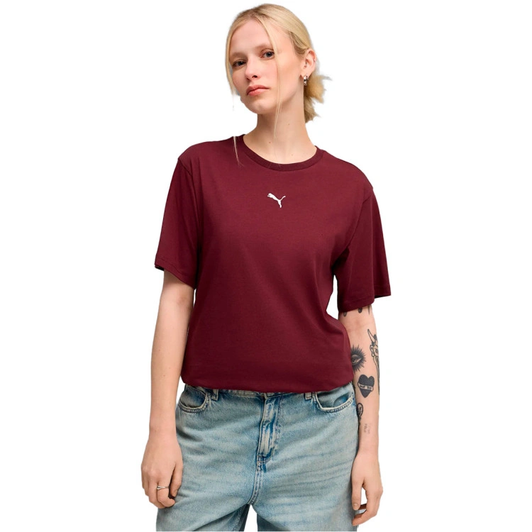 Camiseta Puma Essentials Relaxed Mujer
