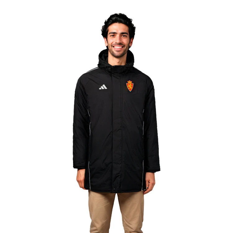 Chaquetón adidas Real ZaragozaPaseo Jugador 24-25