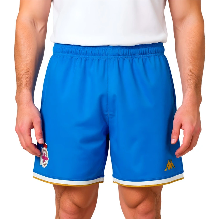 Pantalón corto Kappa Deportivo La Coruña Primera Equipación 2025-2026