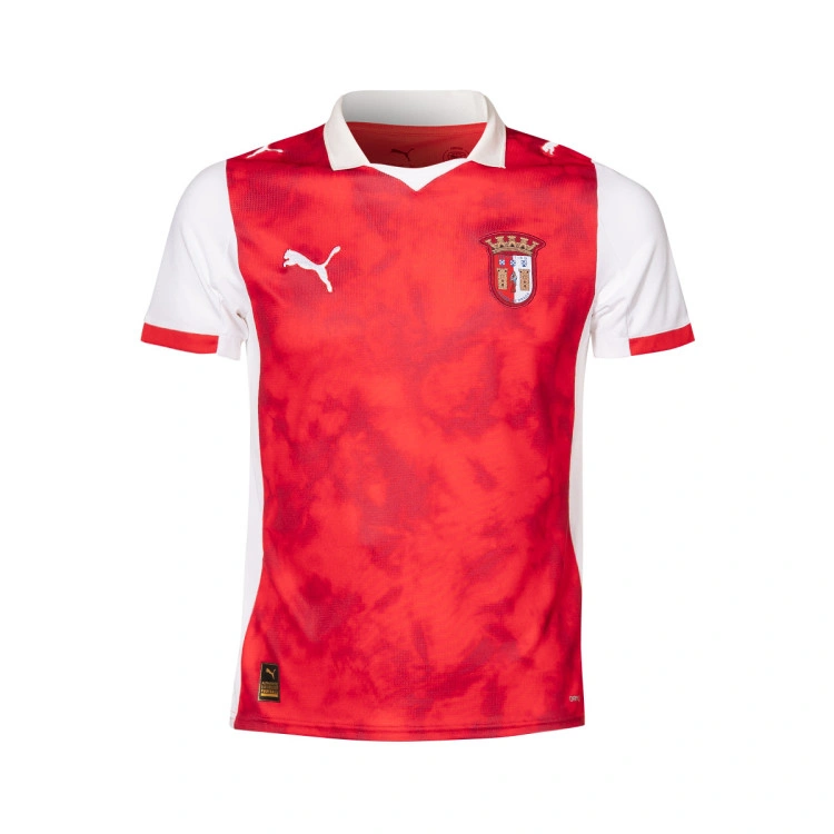 Camiseta Puma SC Braga Primera Equipación 2025-2026 Niño