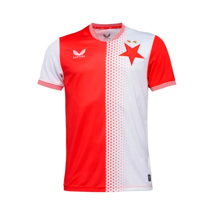 Camiseta Castore Slavia Praga Primera Equipación 2025-2026