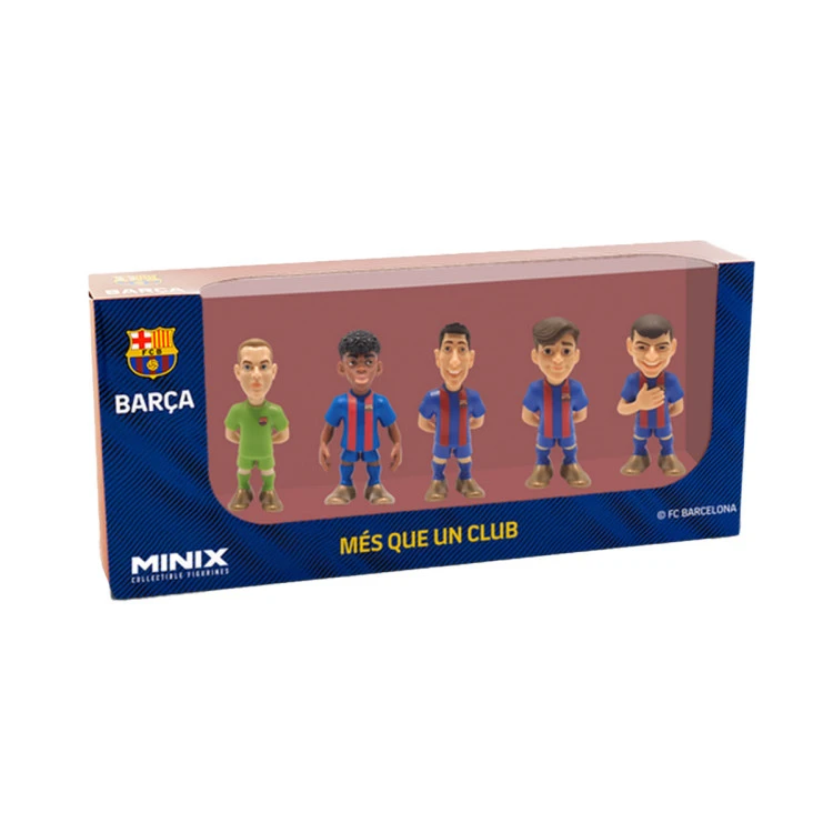 Pack 5 Minix Fc Barcelona (7 Cm)