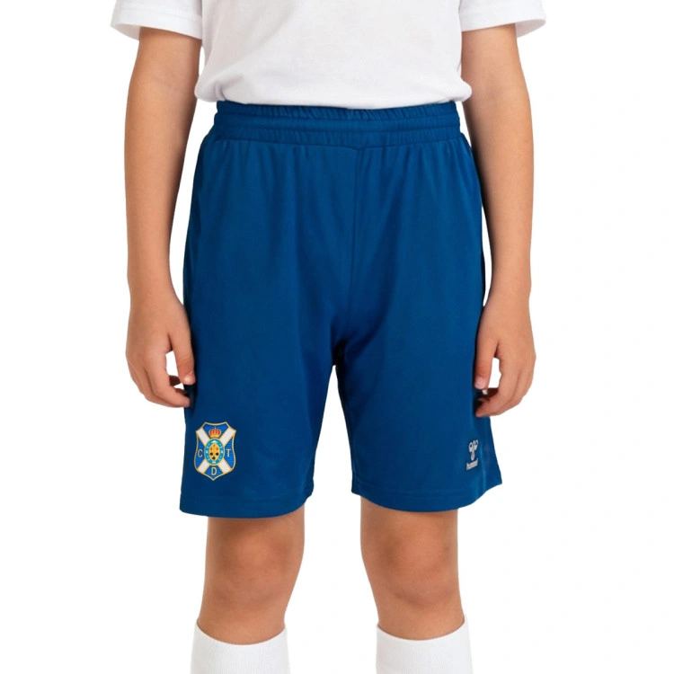 Pantalón corto Hummel CD Tenerife Primera Equipación 2025-2026 Niño