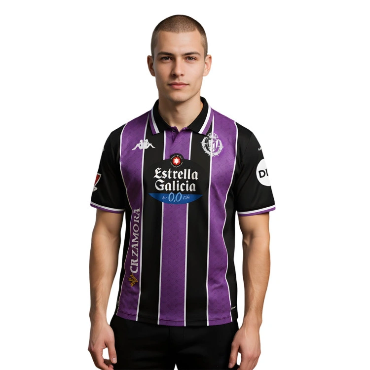 Camiseta Kappa Real Valladolid Segunda Equipación 2025-2026