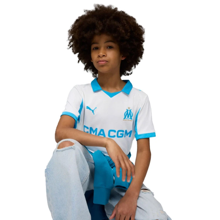 Camiseta Puma Olympique Marsella Primera Equipación 2025-2026 Niño
