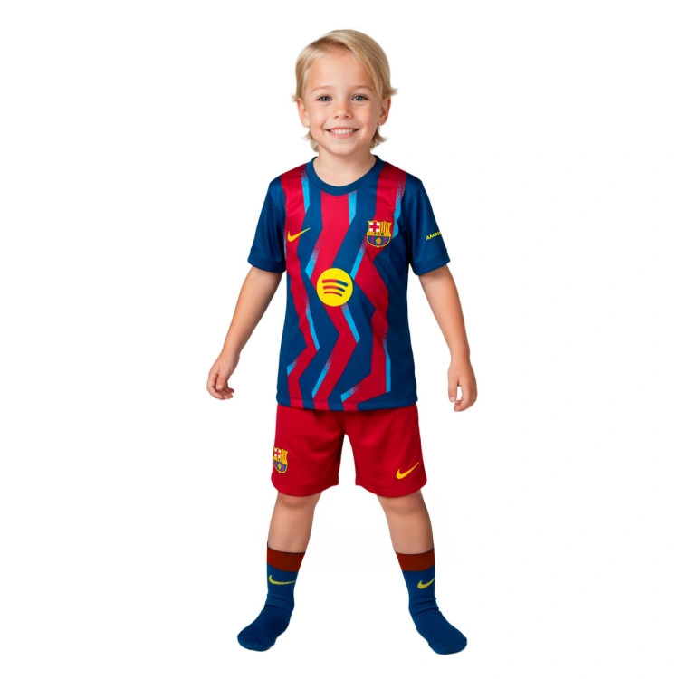 Conjunto Nike FC Barcelona Cuarta Equipación 2025-2026 Bebé