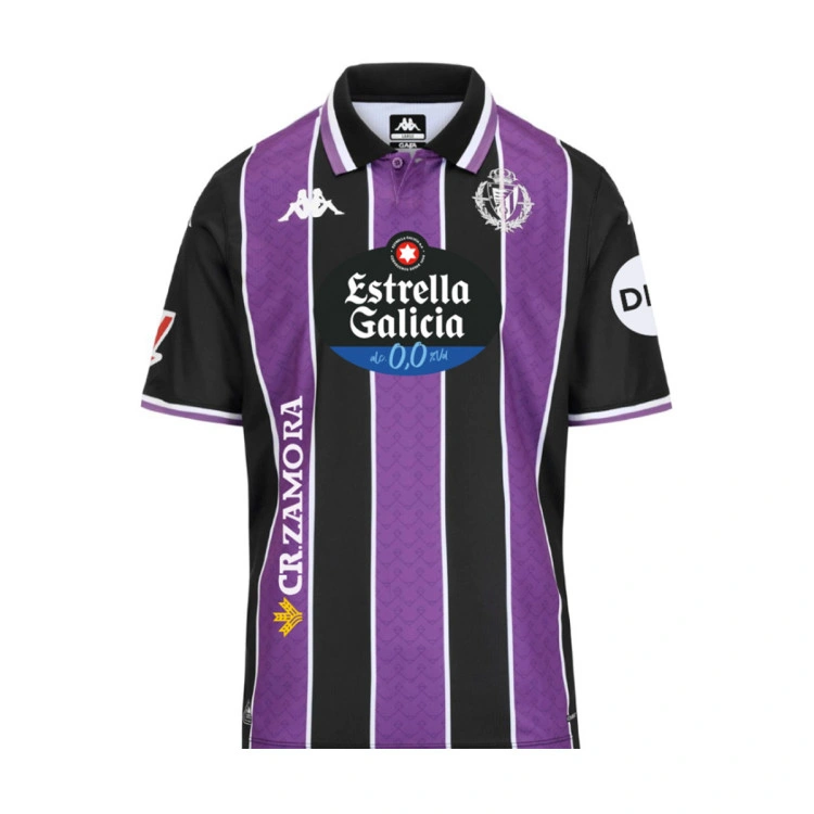 Camiseta Kappa Real Valladolid Segunda Equipación 2025-2026