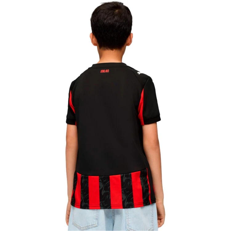 Camiseta Puma AC Milan Primera Equipación 2025-2026 Niño