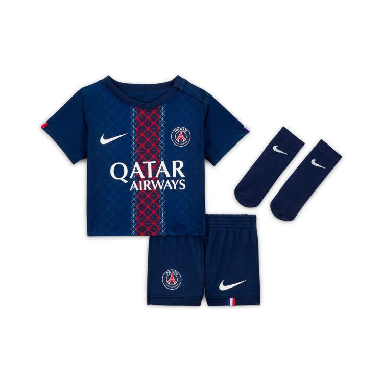 Conjunto Nike PSG Primera Equipación 2025-2026 Bebé