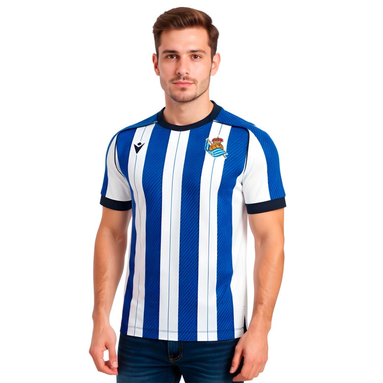 Camiseta Macron Real Sociedad Primera Equipación 2025-2026