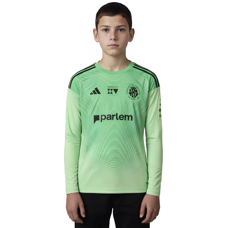 Camiseta adidas Gimnàstic de Tarragona Segunda Equipación Portero 2025-2026 Niño
