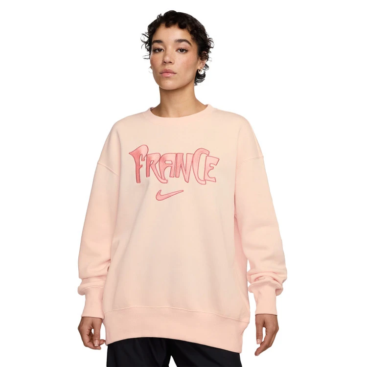 Sudadera Nike Francia Fanswear Eurocopa Femenina 2025 Mujer