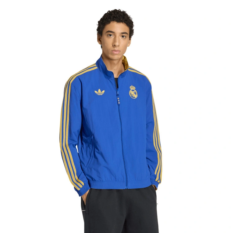 Chaqueta adidas Reversible Real Madrid Cultural Story Fanswear 2025-2026