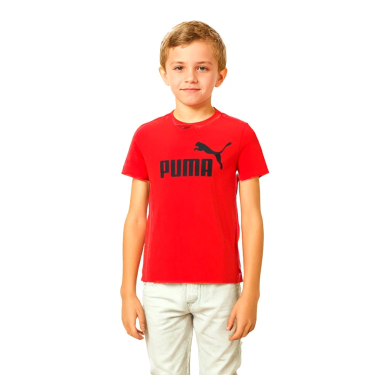 Camiseta Puma Essentials Logo Niño