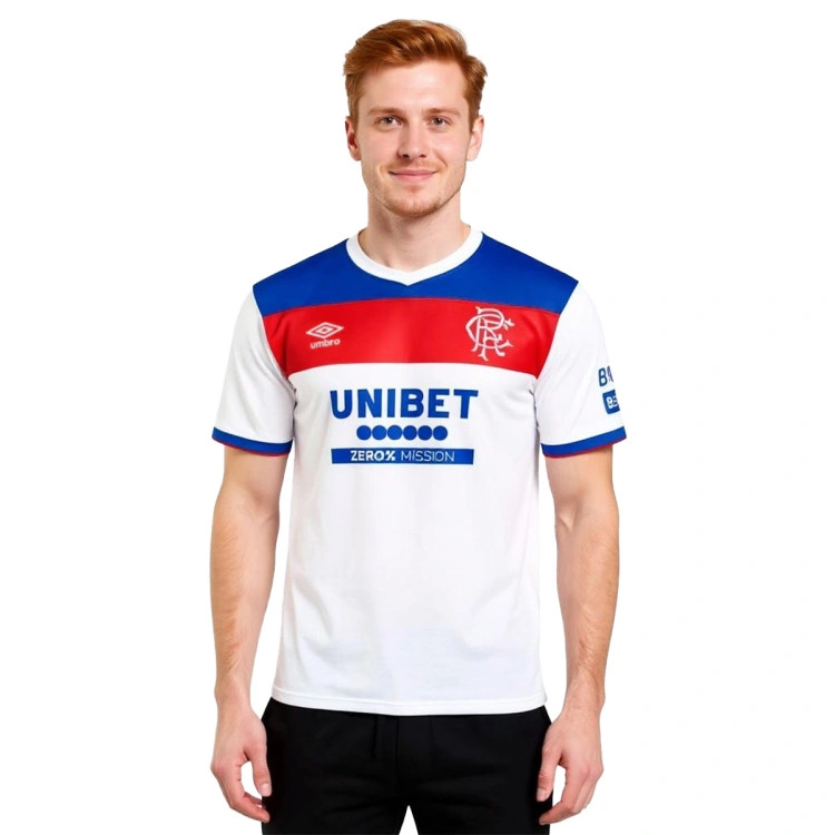 Camiseta Umbro Glasgow Rangers Segunda Equipación 2025-2026