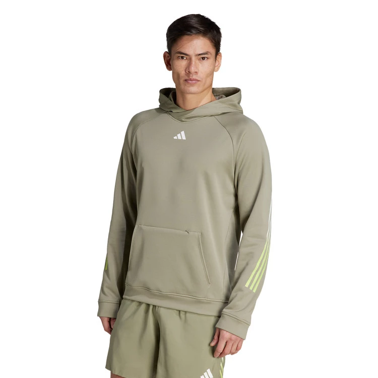Sudadera adidas Training 3 Stripes