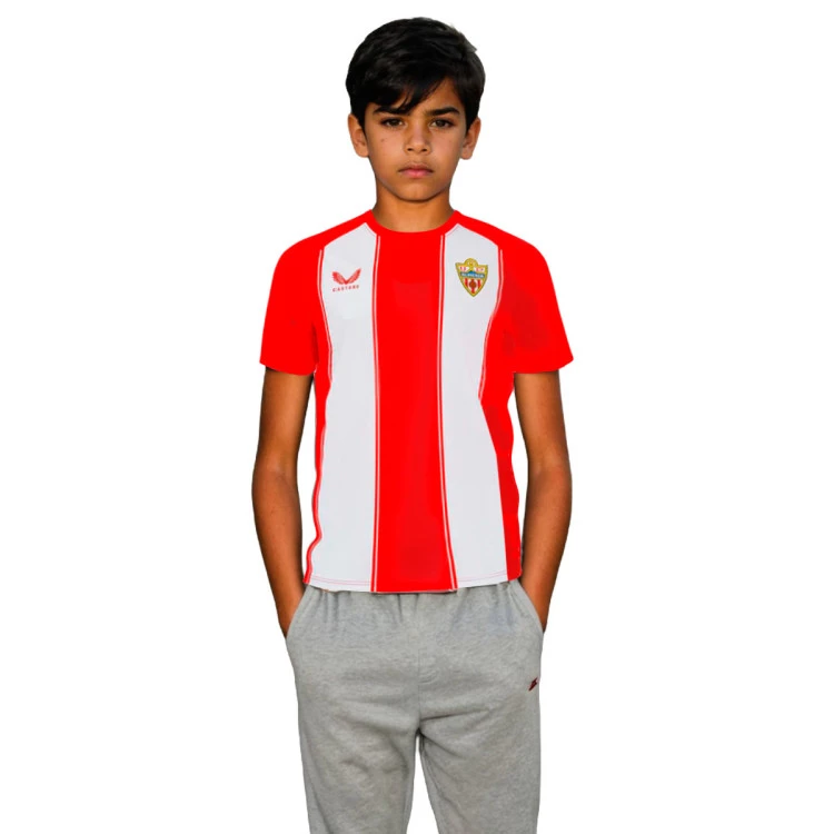Camiseta Castore UD Almeria Primera Equipación 2024-2025 Niño