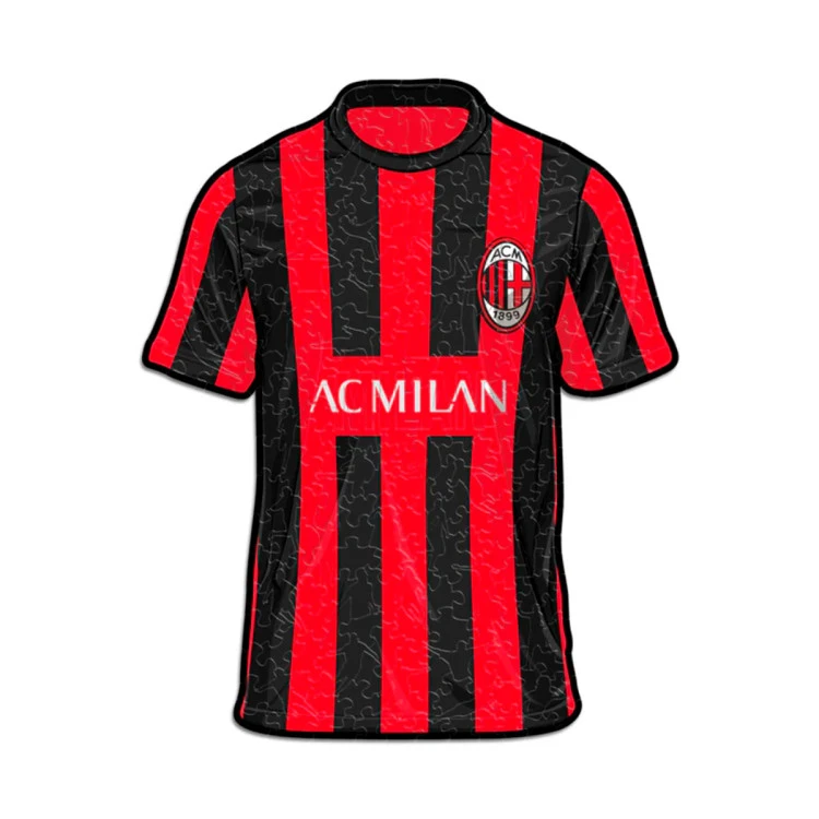 AC Milan Jersey Puzle Madera (150 Piezas)