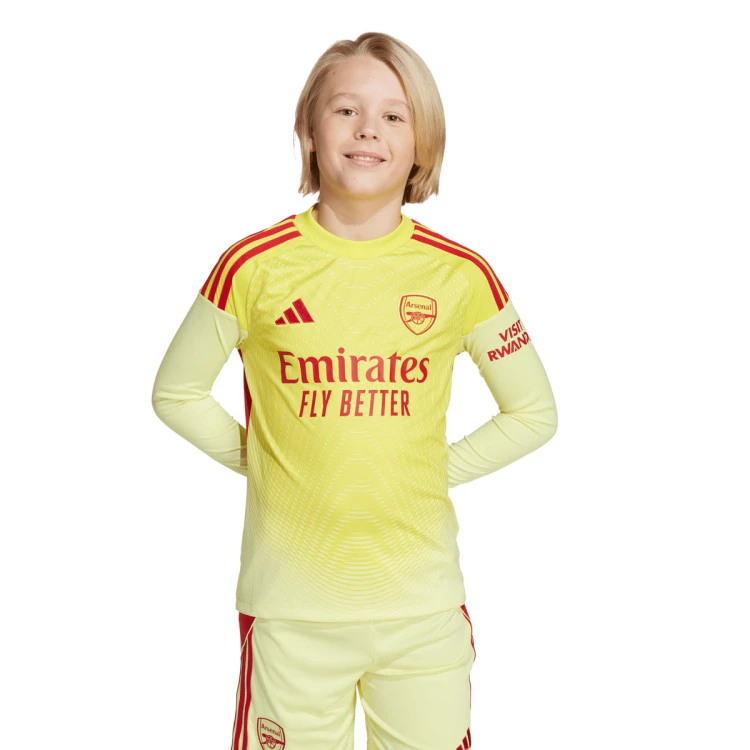 Camiseta adidas Arsenal FC Primera Equipación Portero M/L 2025-2026 Niño