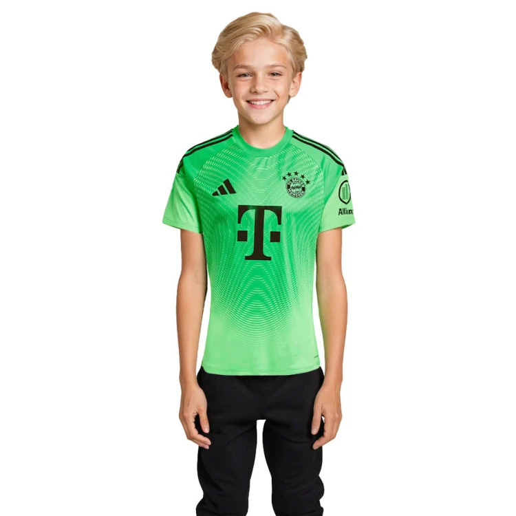 Camiseta adidas FC Bayern Primera Equipación Portero 2025-2026 Niño