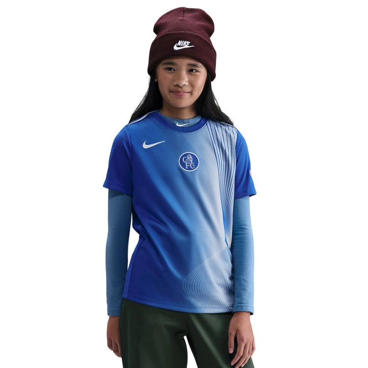 Camiseta Nike Chelsea FC X Total 90 Pre-Match 2025-2026 Niño