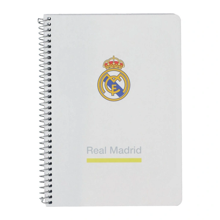 Cuaderno Real Madrid CF Tapa dura Real Madrid 80 hojas