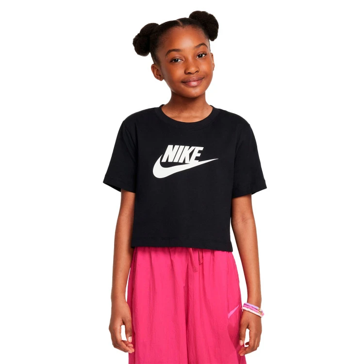 Camiseta Nike Sportswear Crop Futura HBR Niño