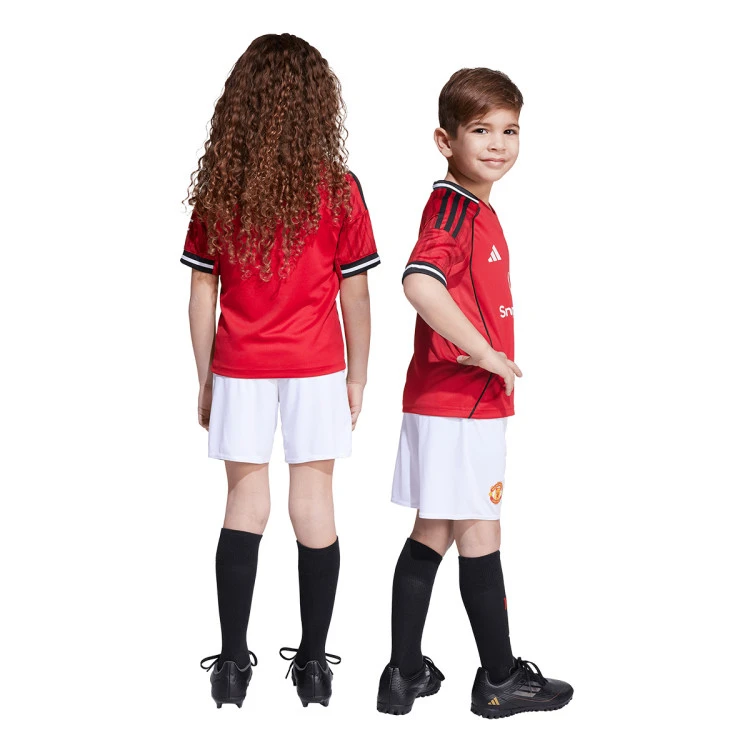 Conjunto adidas Manchester United Primera Equipación 2025-2026 Niño