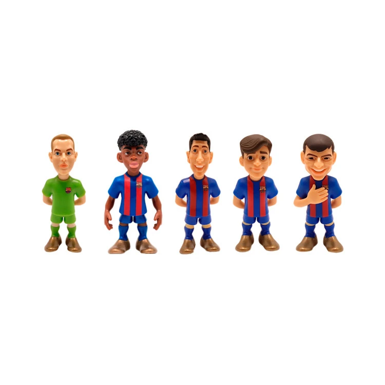 Pack 5 Minix Fc Barcelona (7 Cm)