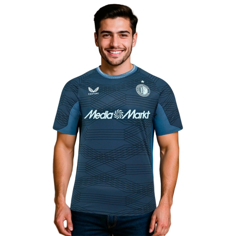 Camiseta Castore Feyenoord Segunda Equipación 2025-2026