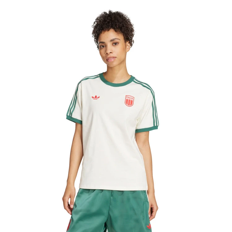 Camiseta adidas Italia Fanswear Eurocopa Femenina 2025 Mujer
