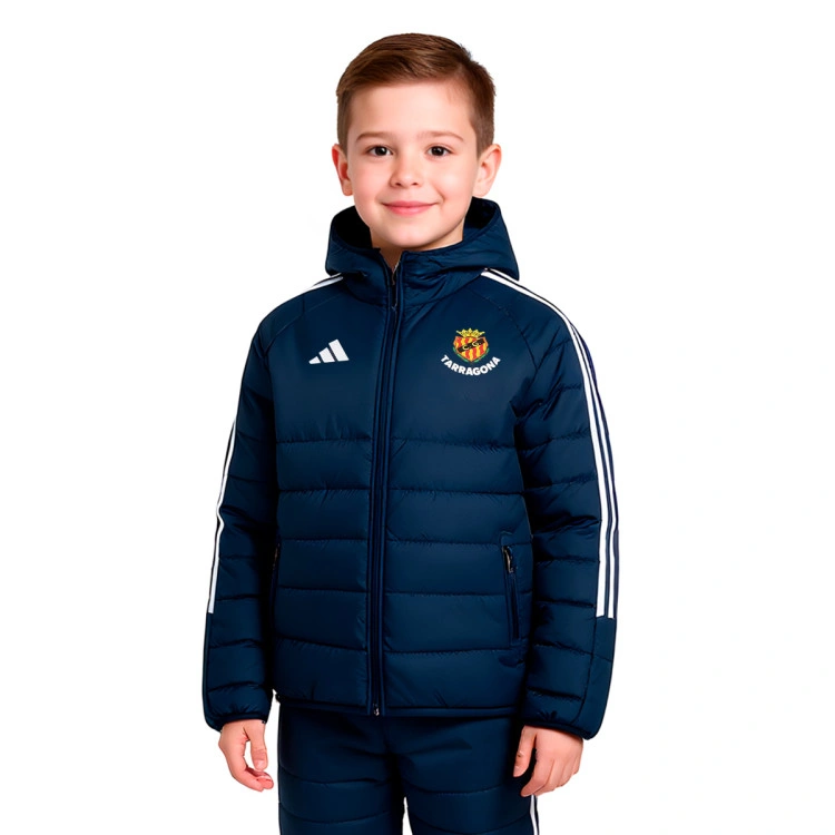 Chaquetón adidas Gimnàstic de Tarragona Paseo Jugadores y Porteros 2025-2026 Niño