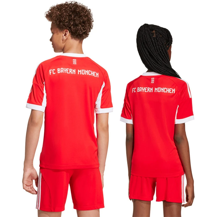 Camiseta adidas FC Bayern Primera Equipación 2025-2026 Niño