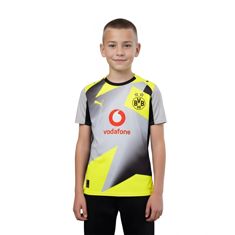 Camiseta Puma BVB Borussia Segunda Equipación 2025-2026 Niño