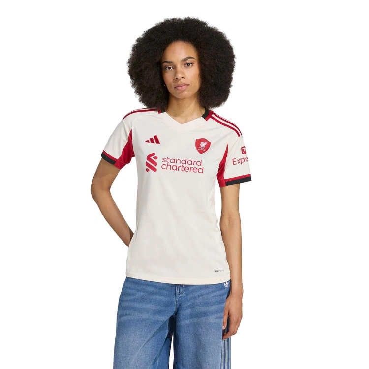 Camiseta adidas Liverpool FC Segunda Equipación 2025-2026 Mujer