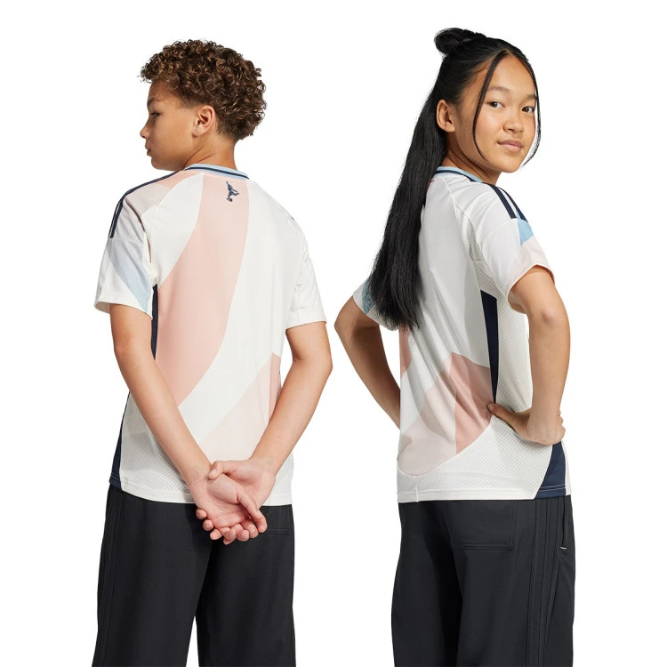 Camiseta adidas España Segunda Equipación Eurocopa Femenina 2025 Niño