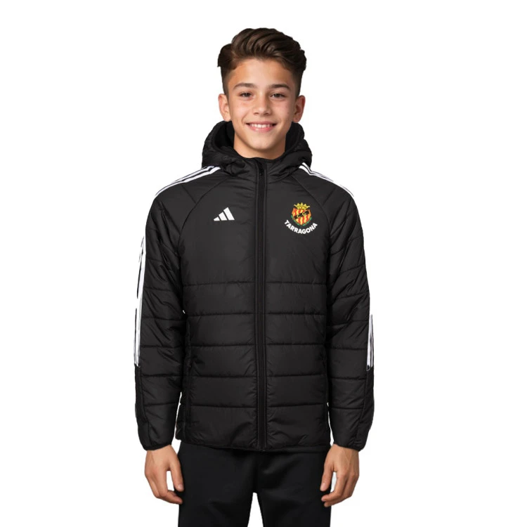 Chaquetón adidas Gimnàstic de Tarragona Paseo Jugadores - Técnicos 2024-2025 Niño