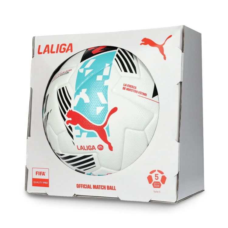 Balón Puma Orbita Laliga 2025-2026 Fifa Quality Pro Box