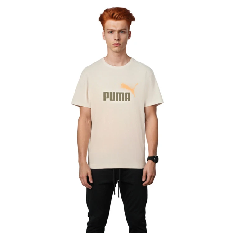 Camiseta Puma Essentials 2 Color No. 1 Logo