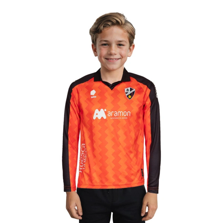 Camiseta Soka Sociedad Deportiva Huesca Tercera Equipación Portero 2025-2026 Niño