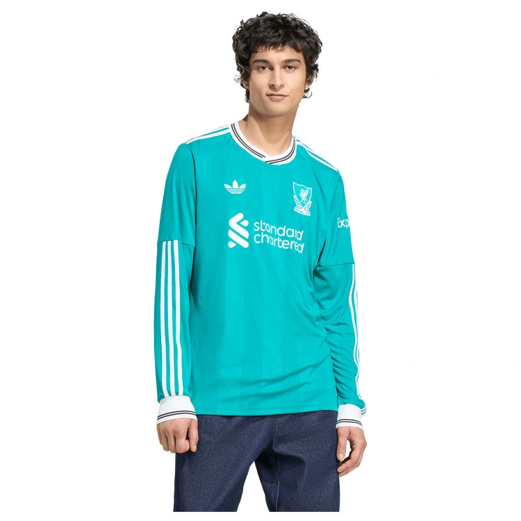 Camiseta adidas Liverpool FC Tercera Equipación M/L 2025-2026